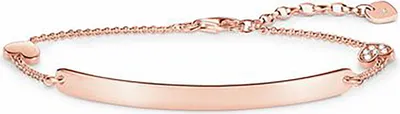 Produktbild von Thomas Sabo Love Bridge roségoldplattiert Diamonds D_LBA0002-923-14-L19v