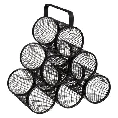 Produktbild von Weinflaschenhalter MAYAJ, für 6 Flaschen, schwarz