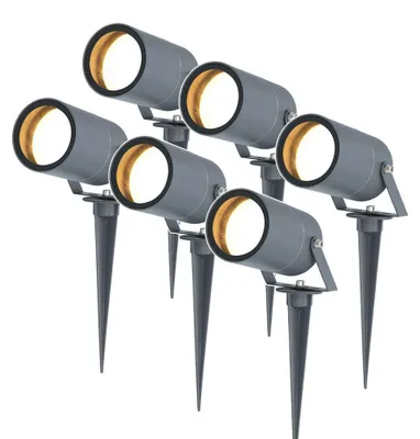 Image de HOFTRONIC - Spot à piquer LED GU10 4W 345lm 4000K Anthracite IP65 Dimmable