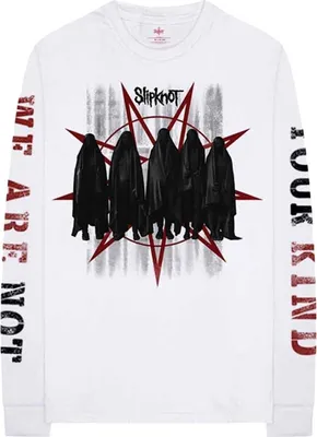 Immagine prodotto di Slipknot Shrouded Group White L T-shirt