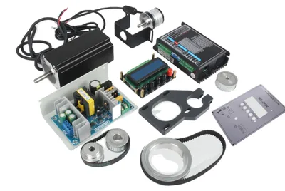 Obrázek produktu pro Sada pro řízení soustruhu, 550 W nebo 750 W, elektronické řízení posuvu, kompatibilní s mini soustruhy, CE, hmotnost 1,2 kg