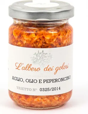 Immagine prodotto di Aglio, olio, peperoncino  156 ml. - L'albero dei golosi