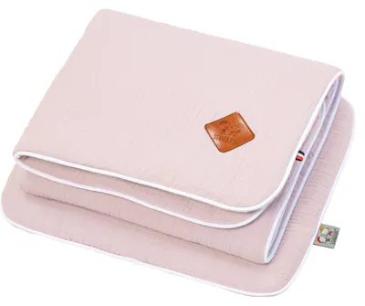 Immagine prodotto di Set da letto per culla Jeanne, 2 pezzi - 50x70 cm - Rosa | by SEVIRA KIDS