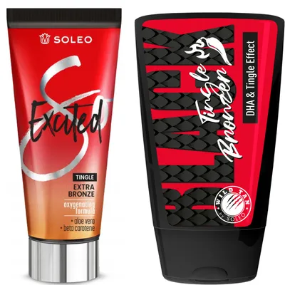 Produktbild von Soleo Excited + Wild Tan Black Kribbelfrei
