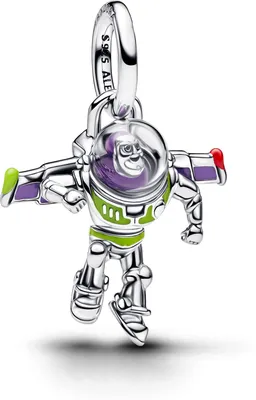Produktbild von Pandora Disney Pixar Buzz Lightyear Dangle 794604C01 Charm Anhänger