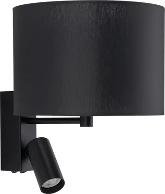 Productafbeelding van Nowodvorski Lusso wandlamp, zwart, IP20, LED