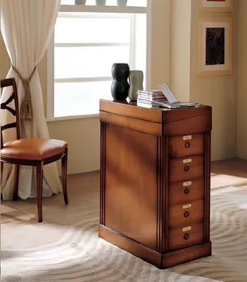 Produktbild von Stuhl Esszimmer Holz Luxus Sessel Lehnstuhl Braun Stühle Wohnzimmer Möbel neu