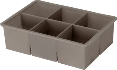 Produktbild von Eiswürfelform für 6 Eiswürfel, 16,5 x 11,5 x 5 cm
