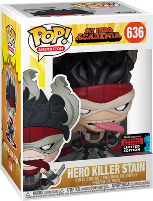 Produktbild von My Hero Academia - Hero Killer Stain 636 2019 Fall Convention Limited Edition - Funko Pop! - Vinyl Figur