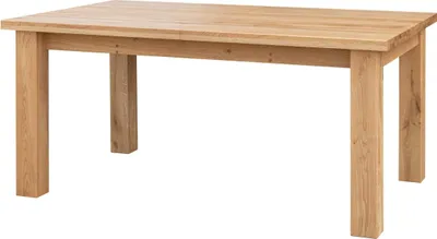 Produktbild von Esstisch Grossi 180 bis 270 × 90 cm Eiche – Erweiterbarer Massivholztisch, geölt, Butterfly Auszug