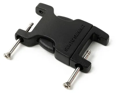 Produktbild von Sea to Summit Field Repair Buckle - Ersatzschnalle 50mm 2 pin - schwarz schwarz