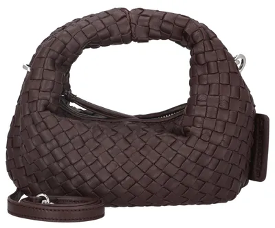 Produktbild von Les Visionnaires Greta Micro Weave Silky - Henkeltasche 20 cm (aubergine)