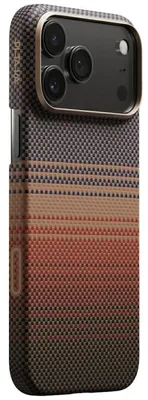 Zdjęcie produktu dla Pitaka KI1702SP, Pokrowiec, Apple, iPhone 17 Pro, 16 cm (6.3"), Pomarańczowy