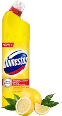 Zdjęcie produktu dla Domestos Płyn do Wc Bleach Citrus 750 ml Skuteczne Usuwanie Bakterii