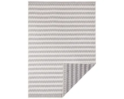 Zdjęcie produktu dla Szary dywan dwustronny, płaskotkany 120x170cm