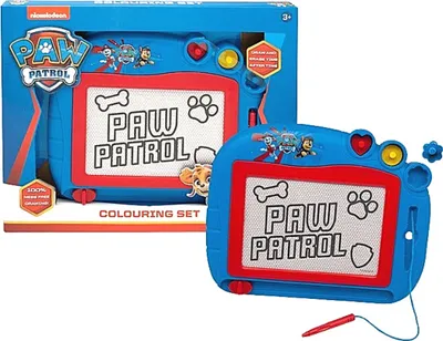 Immagine prodotto di Lavagna magica magnetica Paw Patrol con penna e 3 timbri-lavagna da disegno 27 x 22 cm