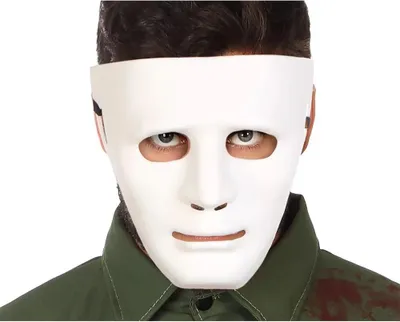 Image de ATOSA Masque d'Halloween Vr. - Adulte - Homme - Blanc