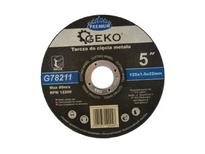 Obrázok produktu pre Rezný kotúč do kovu 125mm x 1.0mm x 22,2mm 00433