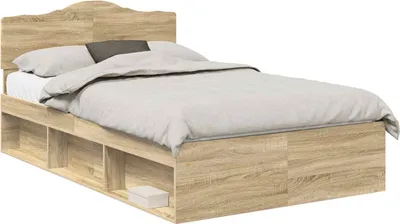 Obrázek produktu pro vidaXL Rám postele Sonoma 120 x 200 cm z masivního borovicového dřeva