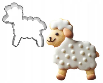 Produktbild von EkoForemki Mini-Ausstecher Lamm 3,5 cm für Kekse