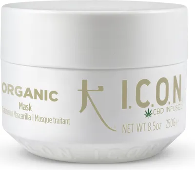 Produktbild von I.C.O.N Organic, 250 g, Frauen, Alle Haare, Alle Farben, Feuchtigkeitsspendend, Glanz, Topf
