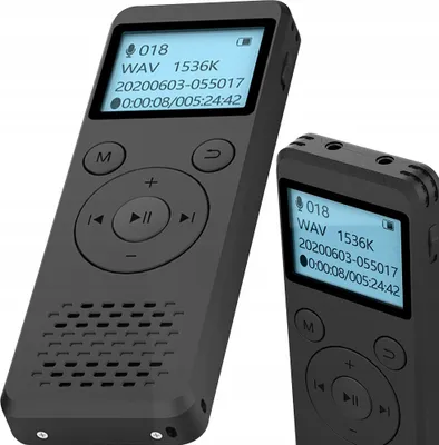 Zdjęcie produktu dla Dyktafon Cyfrowy Z Wyświetlaczem Lcd Q3