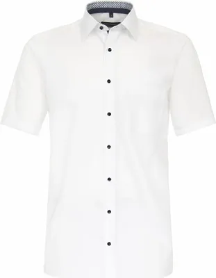 Produktbild von CASAMODA Herren Businesshemd Kurzarm Kent Comfort-Fit Weiß 41