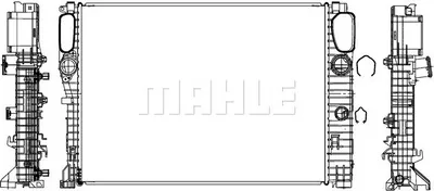 Produktbild von Kühler, Motorkühlung