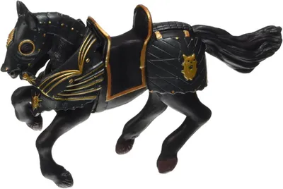 Obrázek produktu pro Papo Figurka Černý Kůň V Brnění