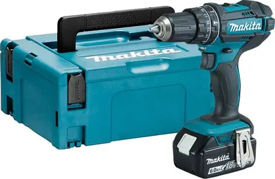Image de Makita DHP482G1 Perceuse visseuse à percussion 18 V Li-Ion Ø 13 mm + 1x6Ah + MAKPAC