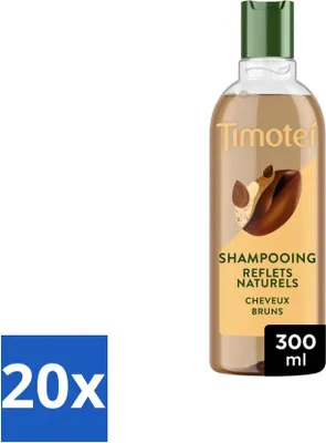 Zdjęcie produktu dla Timotei - Szampon - Intensywny brąz - 300 ml - Opakowanie ekonomiczne - 20 sztuk