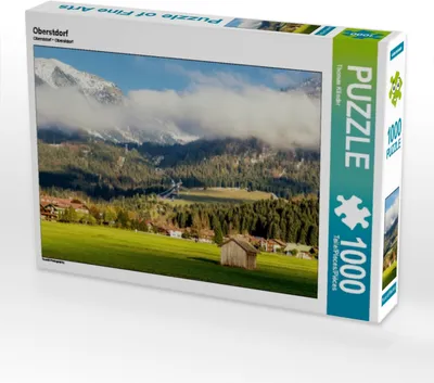 Produktbild von Calvendo Oberstdorf 1000 Teile Puzzle quer 640x480mm, Klinder Thomas; 7404721