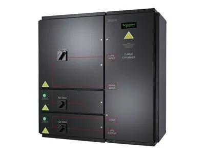 Obrázek produktu pro APC SYWMBP96K160H, 400 V, 50 Hz, 400 V, 400 A, Montáž na rack, Černá