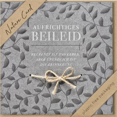 Produktbild von Trauerkarte, 3 St.