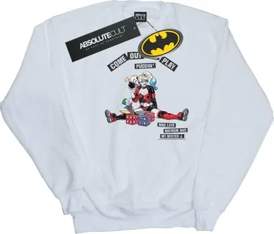 Produktbild von DC Comics - "Come Out And Play" Sweatshirt für Herren BI12308 (L) (Weiß)