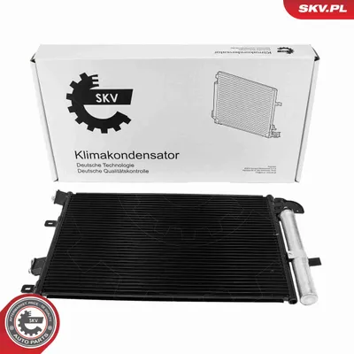 Produktbild von ESEN SKV 86SKV306 Kondensator Klimaanlage Klimakondensator für JAGUAR XF (J05, CC9) +Trockner