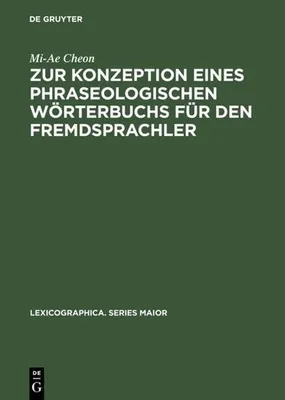 Image de Zur Konzeption eines phraseologischen Wörterbuchs für den Fremdsprachler