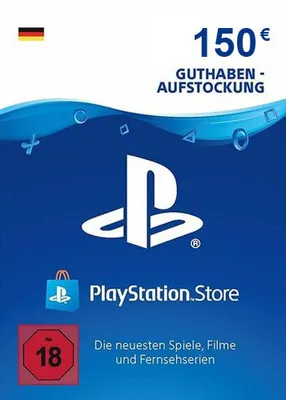 Produktbild von PSN Code 150 Euro Code wird als PDF Datei geliefert PlayStation Network Einzweckgutschein
