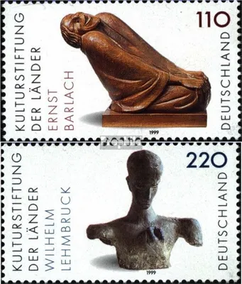 Produktbild von Briefmarken BRD (BR.Deutschland) 1999 Mi 2063-2064 (kompl.Ausg.) postfrisch Kulturstiftung