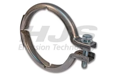 Image de HJS 83 13 2822 Collier d'échappement, Ø 107 mm, compatible avec la Mercedes-Benz Classe E Berline (W210), Classe G SUV (W463) et Classe S Berline (W220)