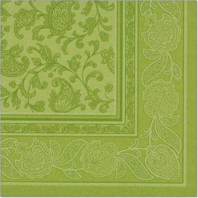 Produktbild von PAPSTAR Servietten 1/4-Falz, 40x40 cm olivgrün, "ROYAL Collection" | Folie (20 Stück)