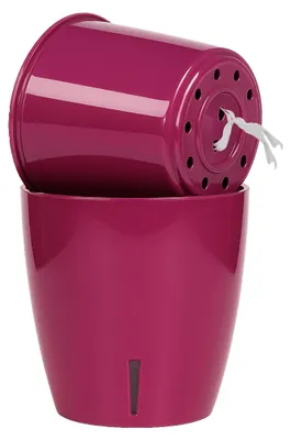 Obrázok produktu pre Samozavlažovacie kvetináče pre orchideje, priemer 12 cm, sada 4 kusov, s indikátorom hladiny vody
