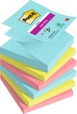 Produktbild von 3M Haftnotizen Post-it Super Sticky Z-Notes