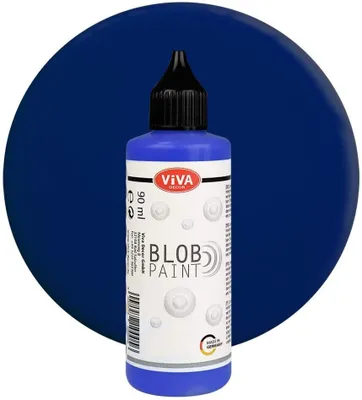 Produktbild von ViVA DECOR Blob Paint 90 ml blau