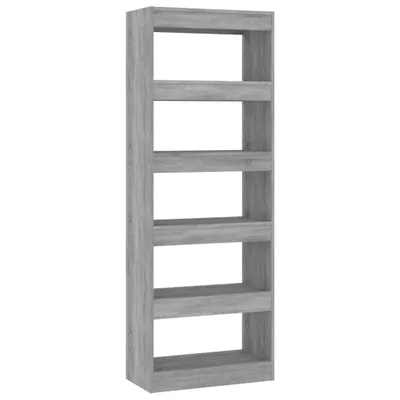 Immagine prodotto di Libreria/divisorio Grigio Sonoma 60x30x166 cm Materiale a base di legno