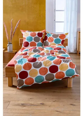 Produktbild von Renforcé-Bettwäsche-Garnitur, 2-tlg.,multicolor.