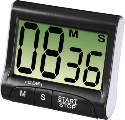 Image de xavax Minuteur "Countdown", digital, noir Minuteur de cuisine en plastique, minuterie avec - 1 pièce (95304)