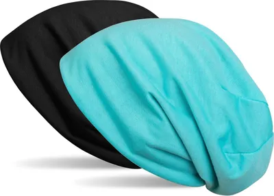 Produktbild von styleBREAKER Beanie Wendemütze in Unifarben, Slouch Mütze, leicht und weich, Longbeanie, Uni 04024115