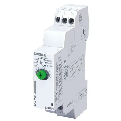 Produktbild von Eberle Zeitrelais SBRH 17,5 mm (für Schaltschrankeinbau, rückfallverzögerte)