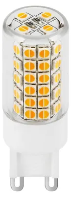 Produktbild von hoftronic LED Lampe G9 5W 500lm 2200-2700K Dim to Warm CRI 90 Transparent IP20